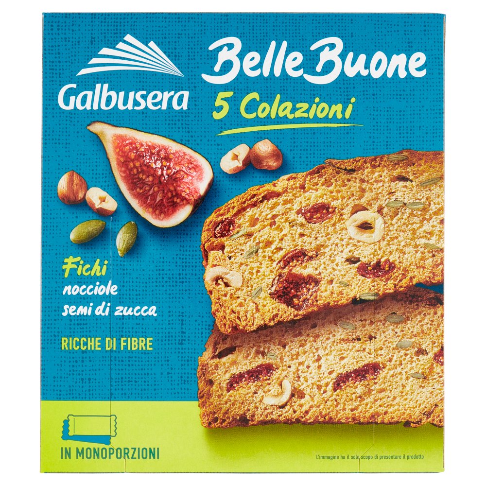 Galbusera Fette Biscottate Fichi e Nocciole Gr.200