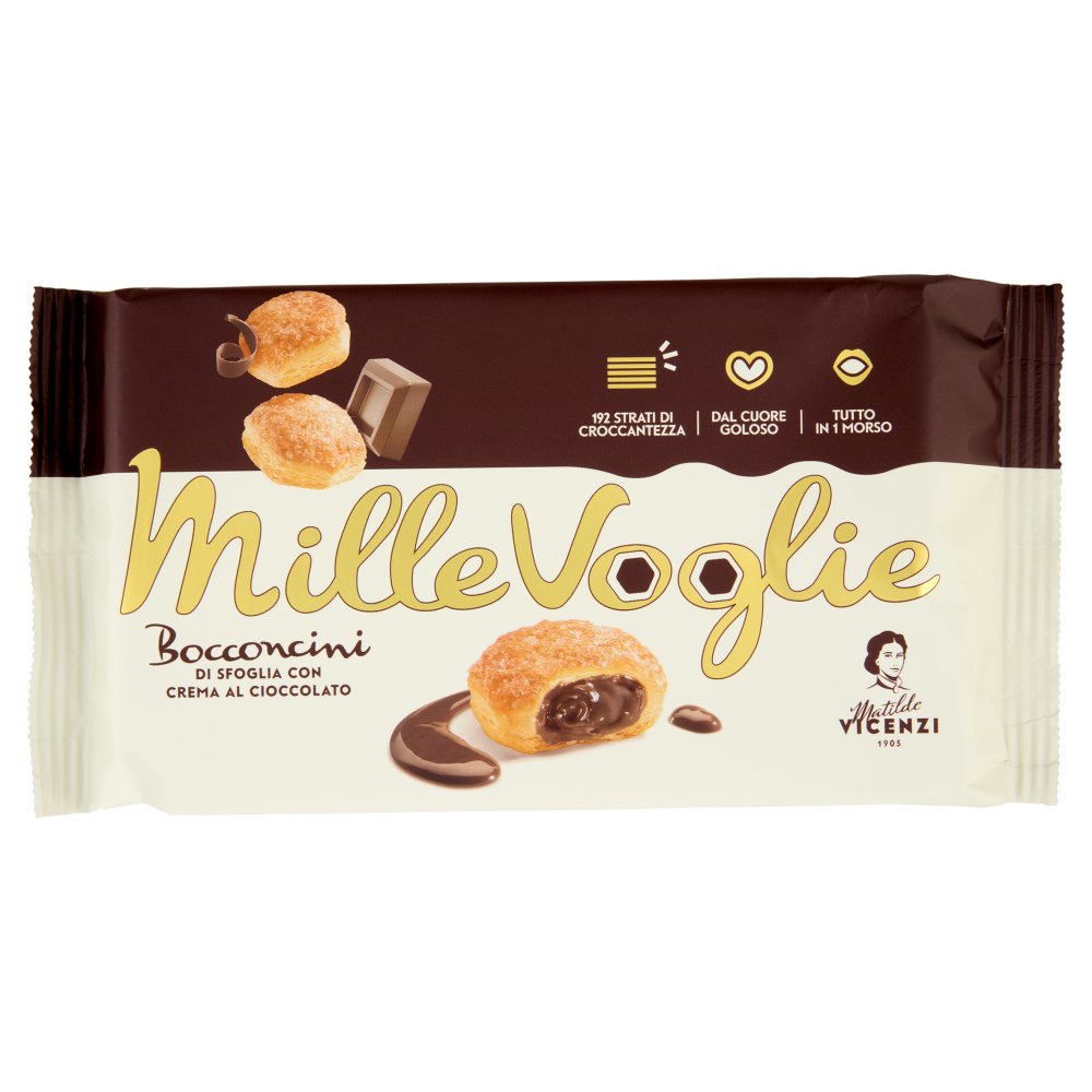 Matilde Vicenzi Bocconcini con Crema al Cioccolato Gr.100