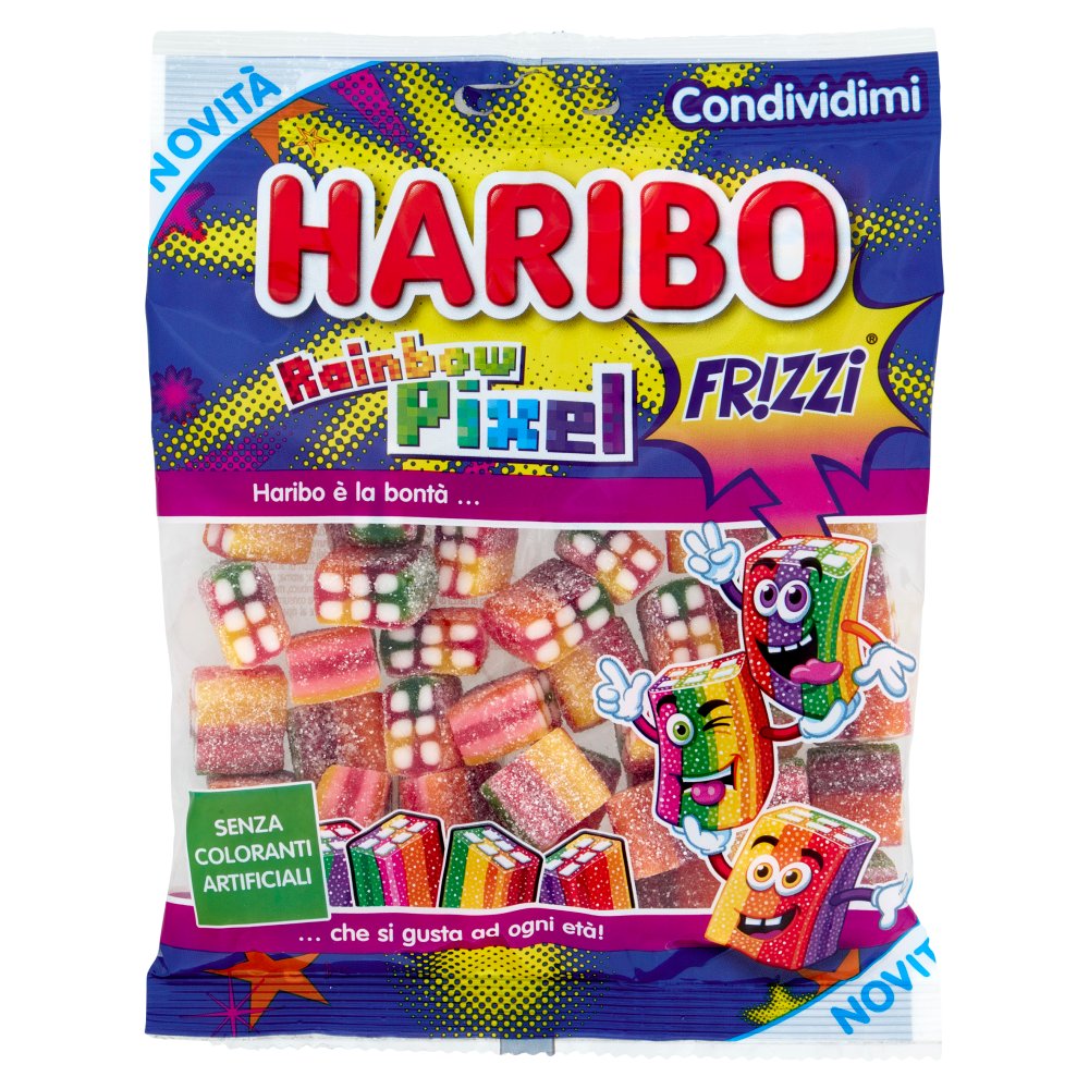 HARIBO BUSTA RAINBOW PIXEL FR!ZZI GR.160