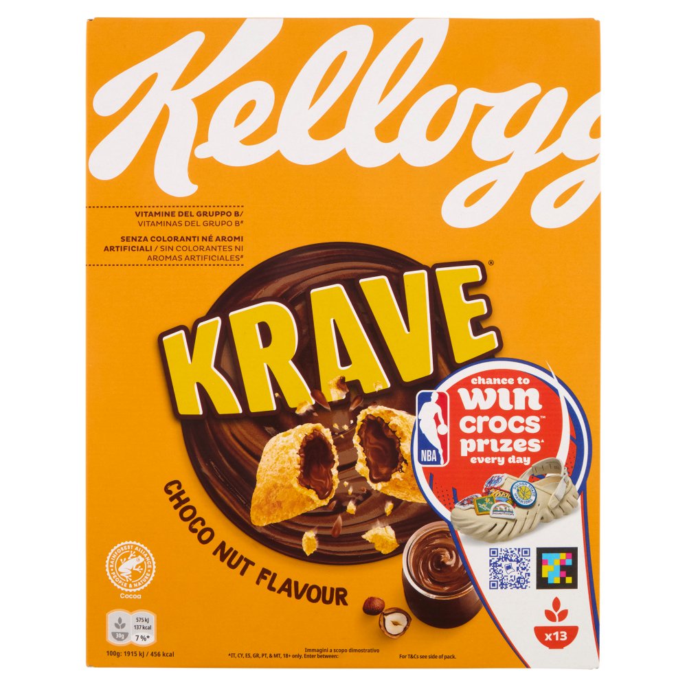 Kellogg’s Krave Choco Nut Gr.320