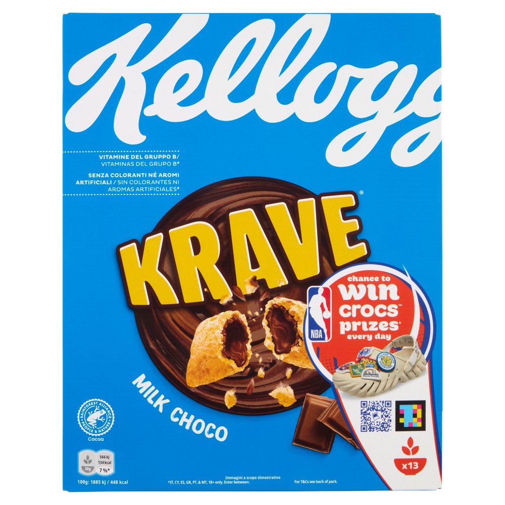 Kellogg’s Krave Choco Milk Gr.320