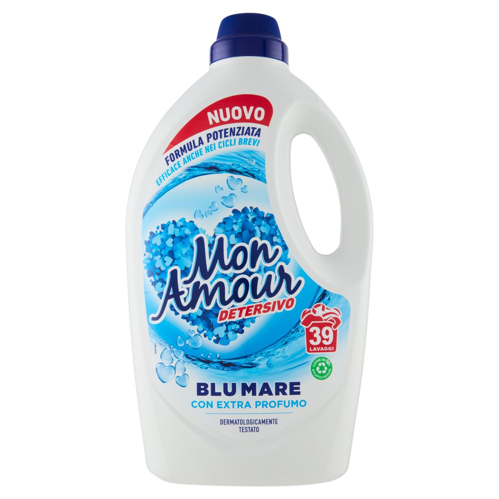 Mon Amour Detersivo Lavatrice Fresh Blue 26 Misurini Lt.1,560
