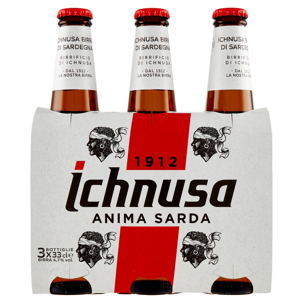 Ichnusa Birra Cl.33X3 Vol.4,7°