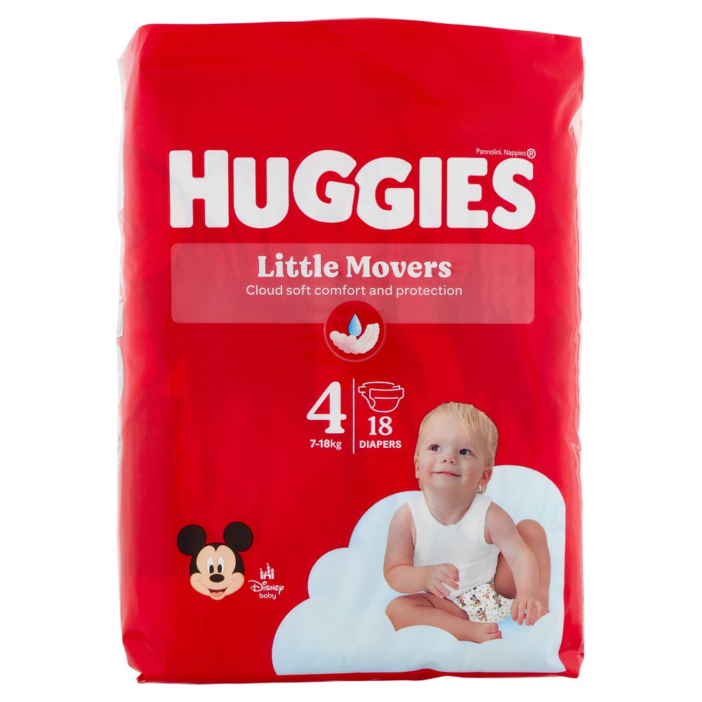 HUGGIES ULTRACOMFORT TG.4 18 PANNOLINI