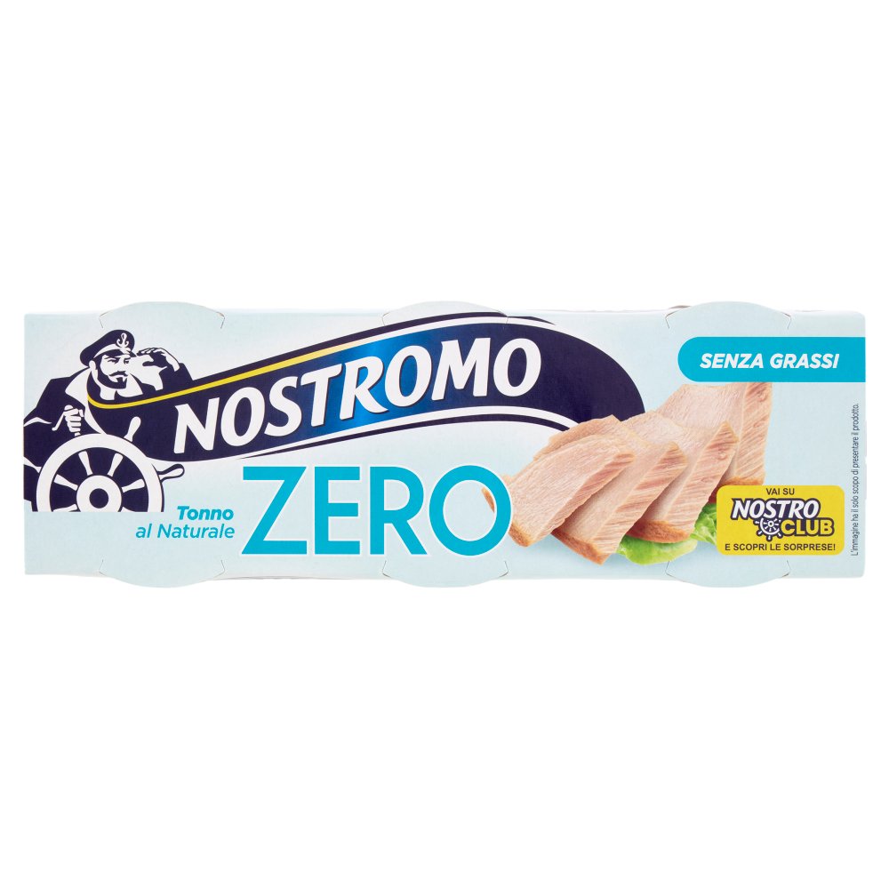 Nostromo Tonno al Naturale Zero Grassi Pz.3 X Gr.65