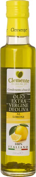 Clemente Olio Extra Vergine D'Oliva Aromatizzato Limone Cl.25