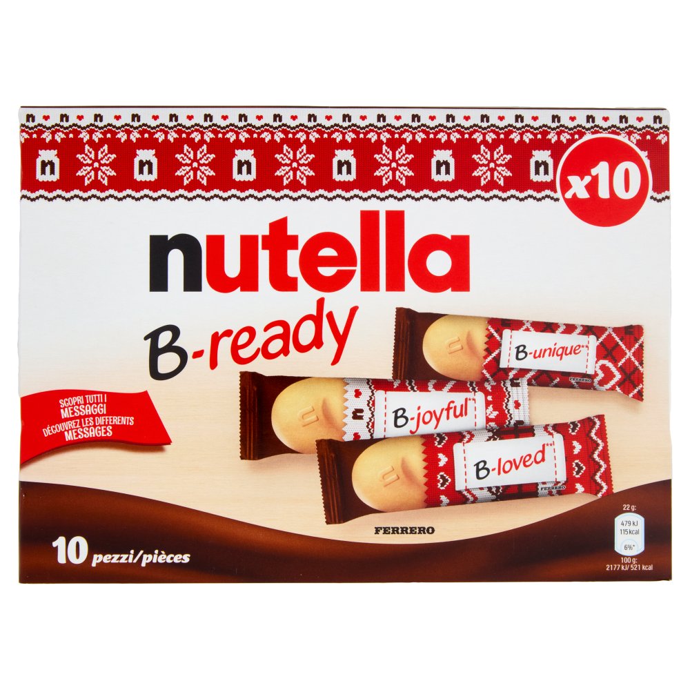FERRERO NUTELLA B-READY G.220 T10