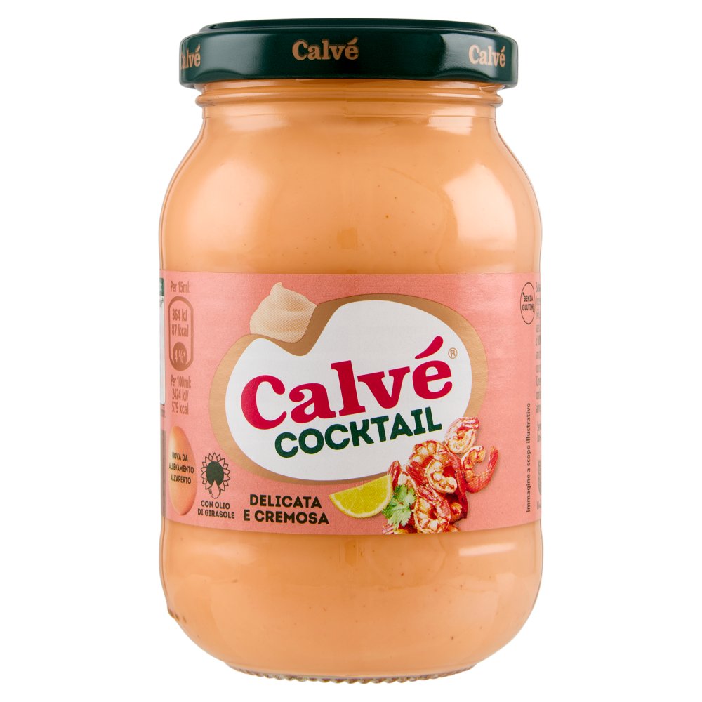 Calvé Salsa Cocktail Vaso Ml.225