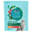 Purina One Dualnature Crocchette Gatto Sterilizzato con Manzo e Spirulina Naturale Gr.400