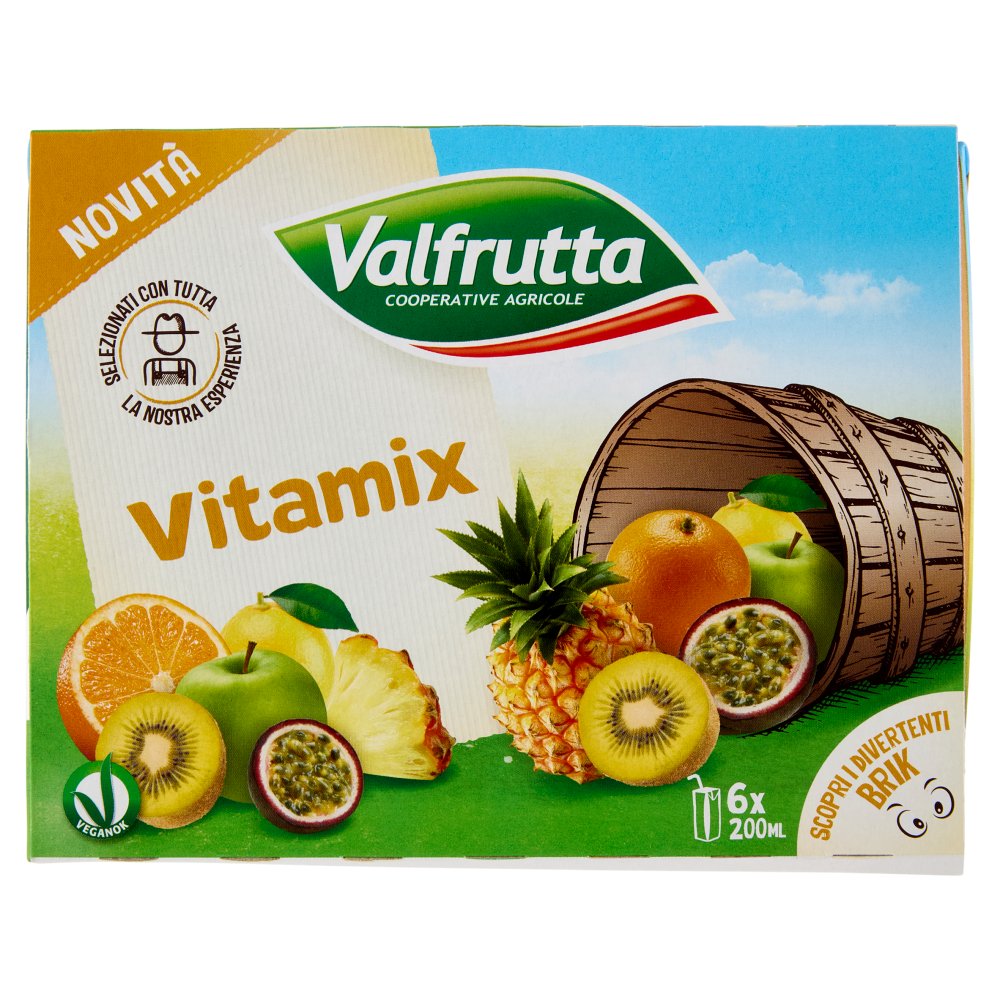Valfrutta Succo ACE Brik Pz.6 X Ml.200