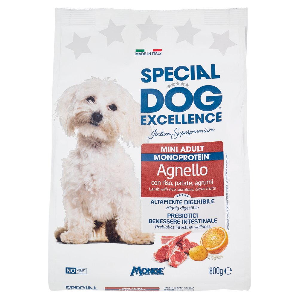 Monge Special Dog Excellence Monoproteic Mini Adult Agnello Gr.80