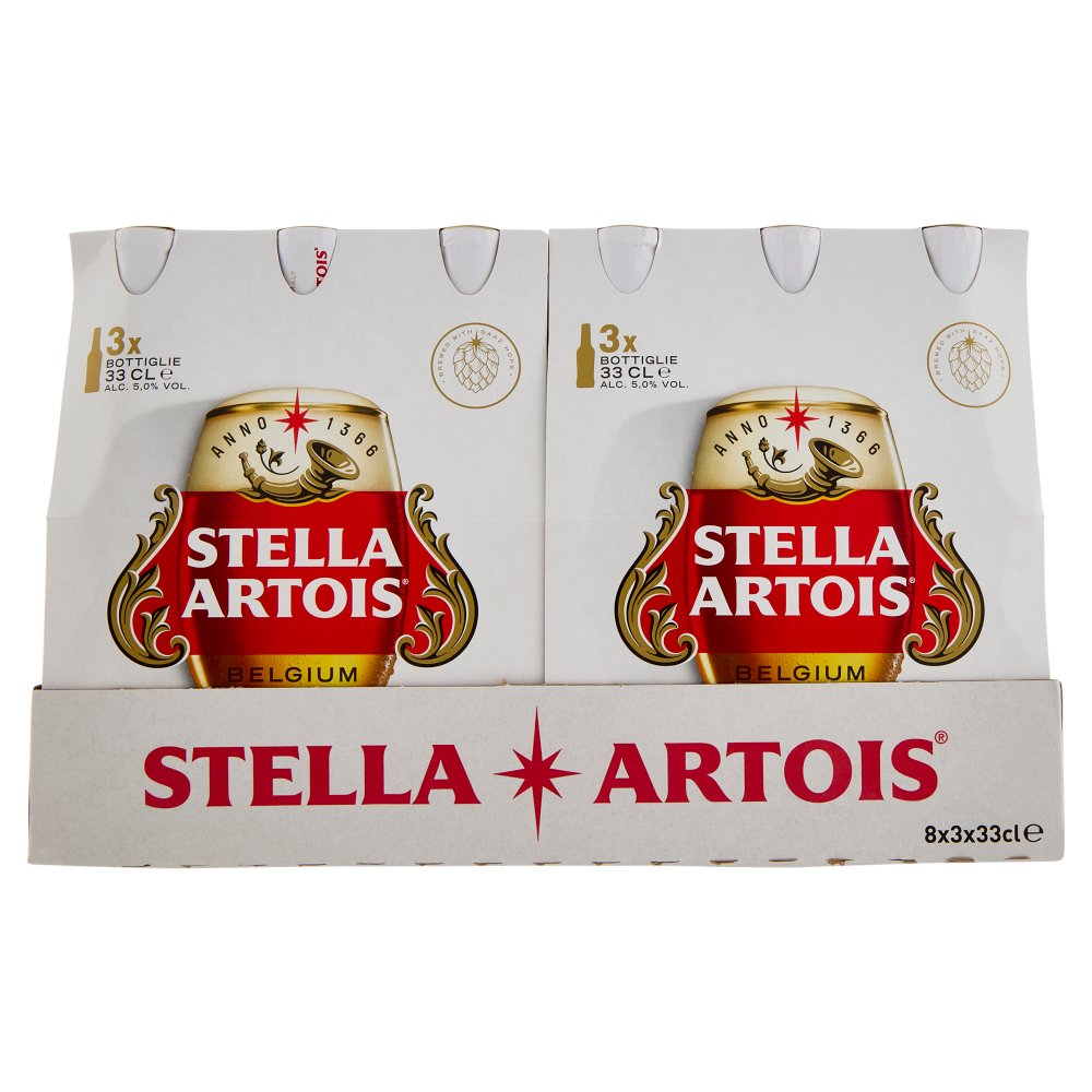Stella Artois Birra Cl.33X3 Vol.5°