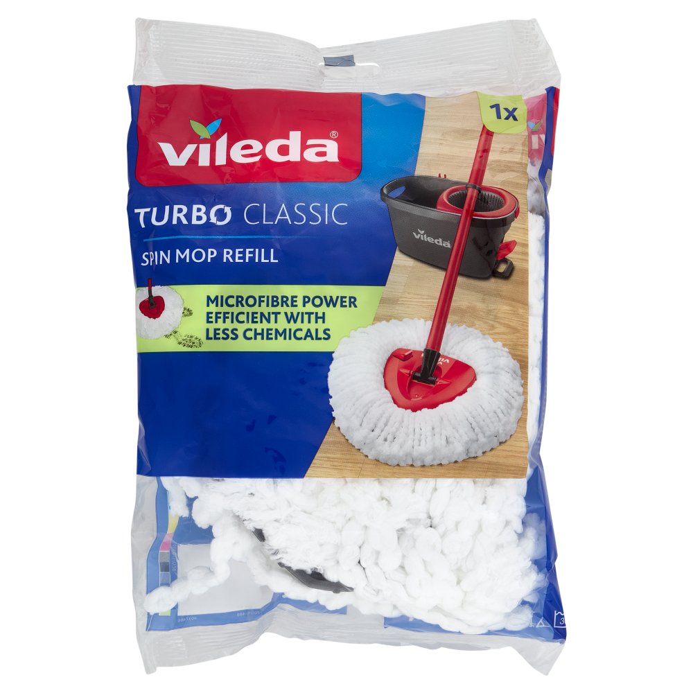 Vileda Turbo Refill 100% Microfibre Pz.1