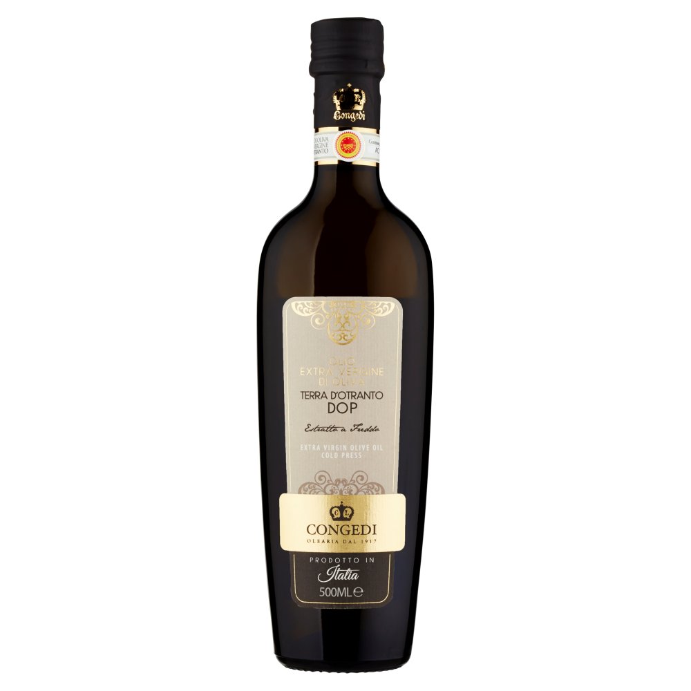 Congedi Olio Extra Vergine D'Oliva Dop D'Otranto Cl.50