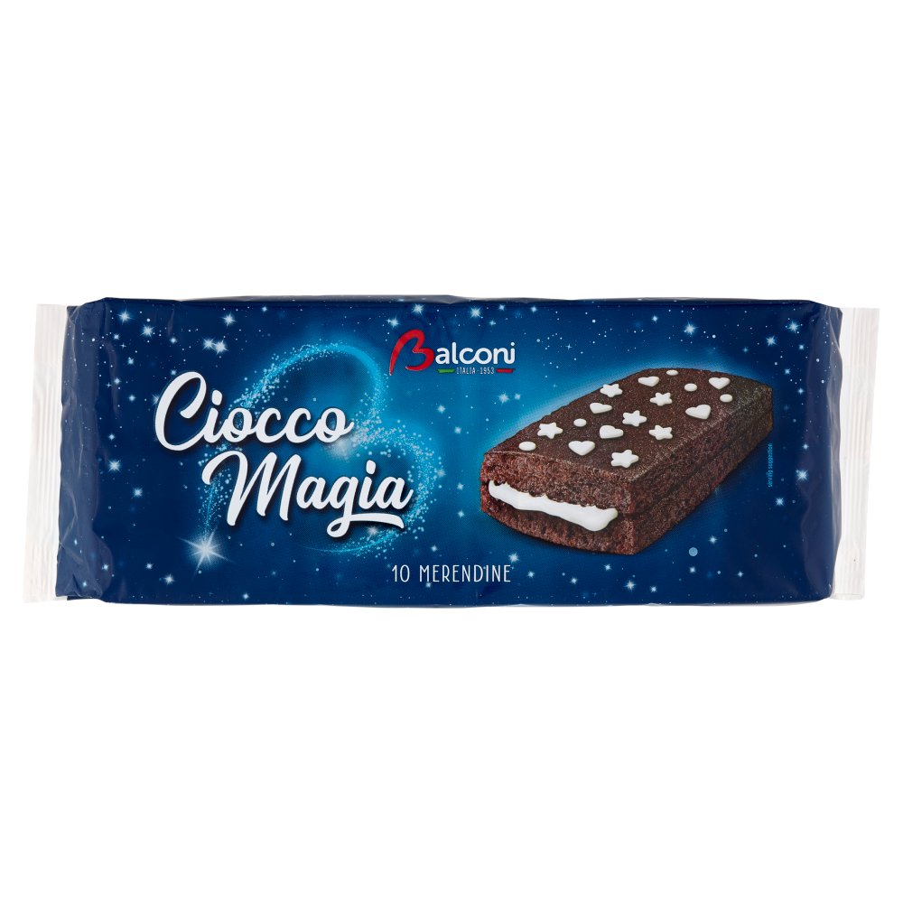 BALCONI CIOCCOMAGIA GR.280 MERENDE 10 PZ