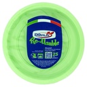 Dopla Piatti Frutta Riutilizzabili Verde Pz.25
