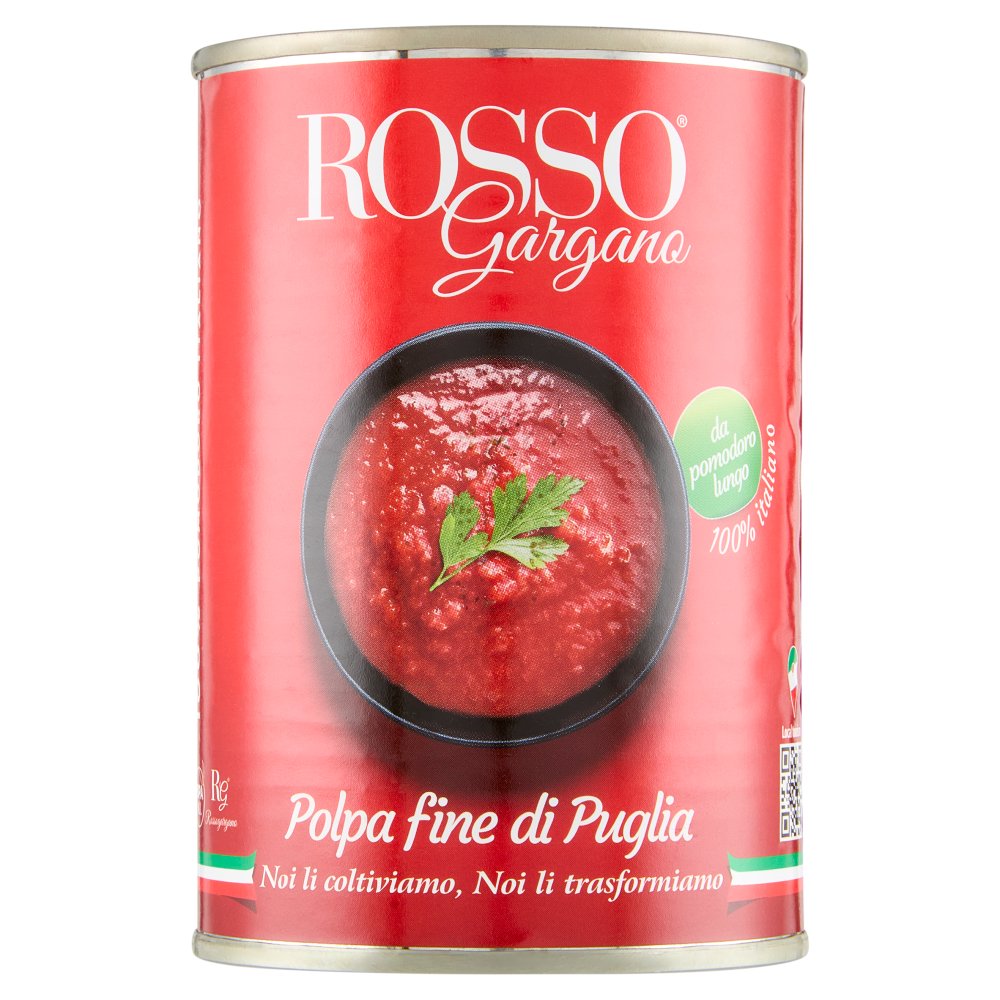 Rosso Gargano Polpa Fine di Puglia Gr.400
