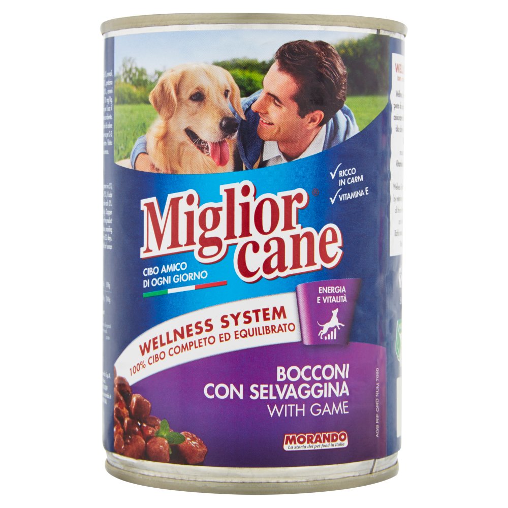 Miglior Cane Bocconi con Selvaggina Gr.405