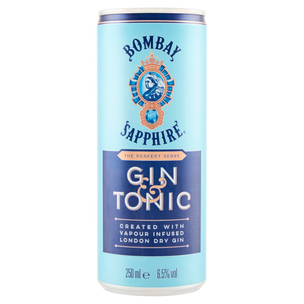 Bombay Sapphire Gin & Tonic Cl.25 Vol.5°