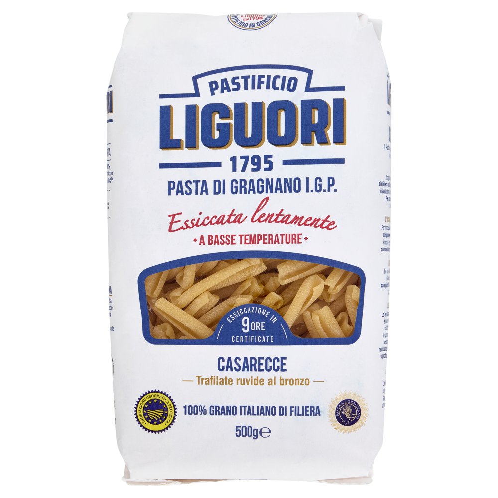 Pastificio Liguori Pasta di Gragnano I.G.P. Casarecce Gr.500
