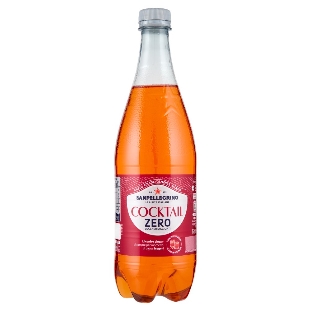 Sanpellegrino Cocktail Zero Bottiglia Cl.75