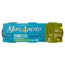 Mare Aperto Tonno Pescato a Canna in Olio Extra Vergine di Oliva Pz.3 X Gr.65