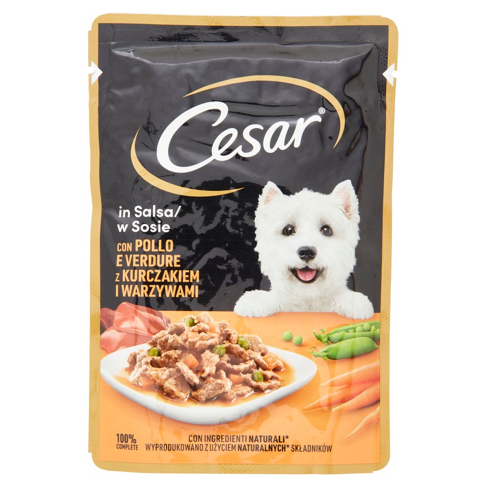 CESAR PER CANE DELIZIE DEL GIORNO CON