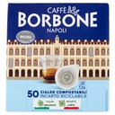 Caffè Borbone Miscela Decisa Cialde Compostabili 50 x Gr.7,2
