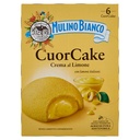 Mulino Bianco Cuor Cake Merenda con Crema al Limone Pz.6 Gr.210