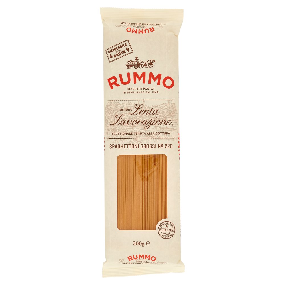Rummo Spaghettoni Grossi N°220 Gr.500