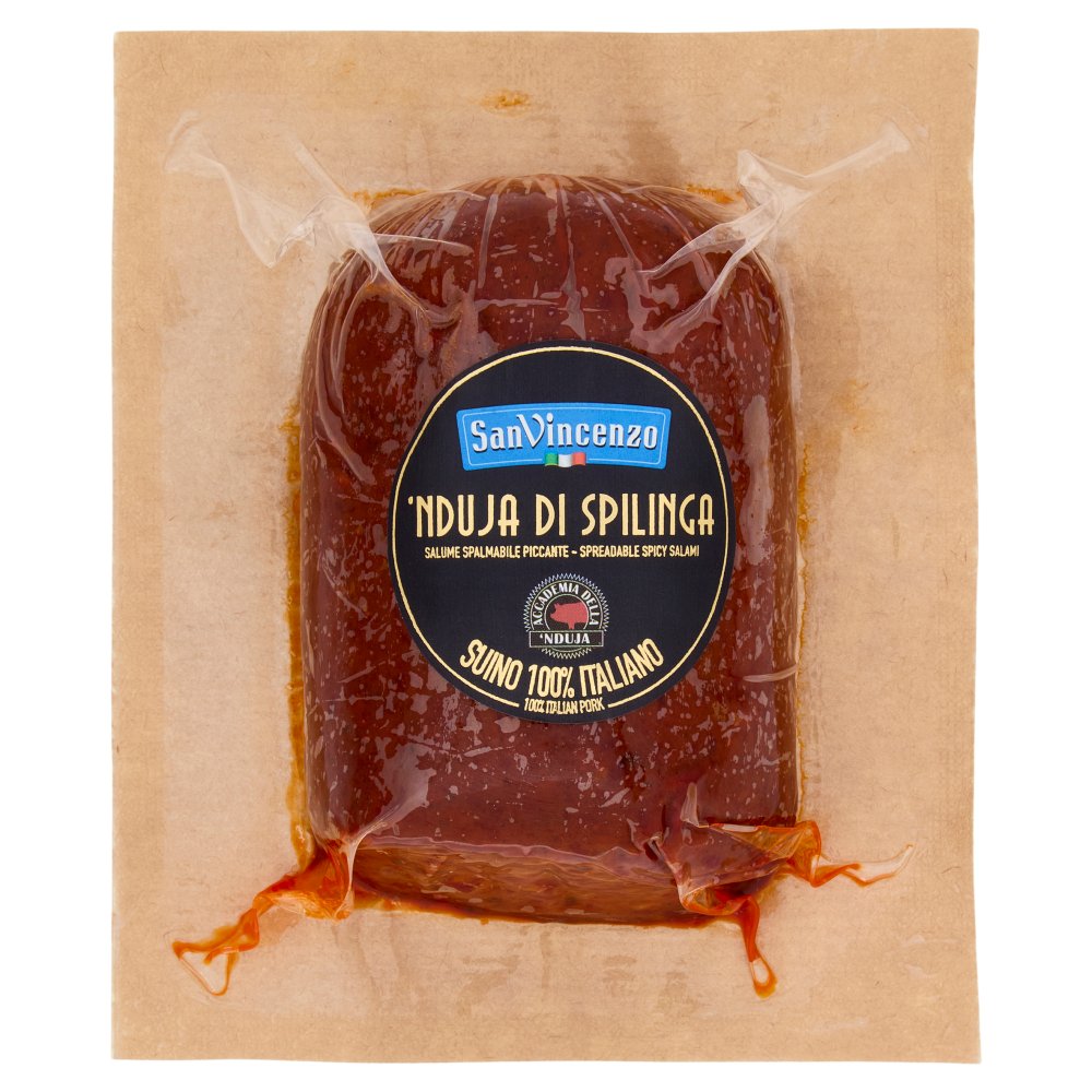 San Vincenzo Nduja Spilinga Piccante Gr.200