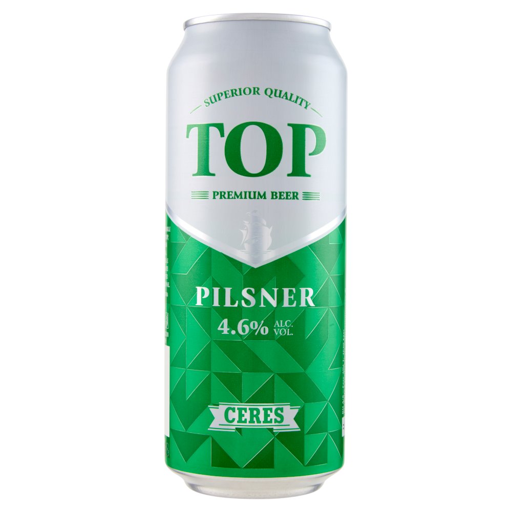 Ceres Top Pilsner Birra Lattina Cl.50 Vol.4,6°