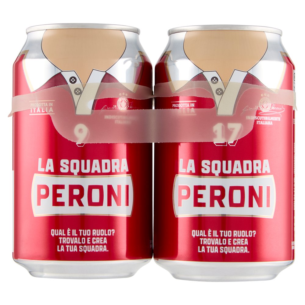 Peroni Birra Lattina Cl.33 Vol.4,7°