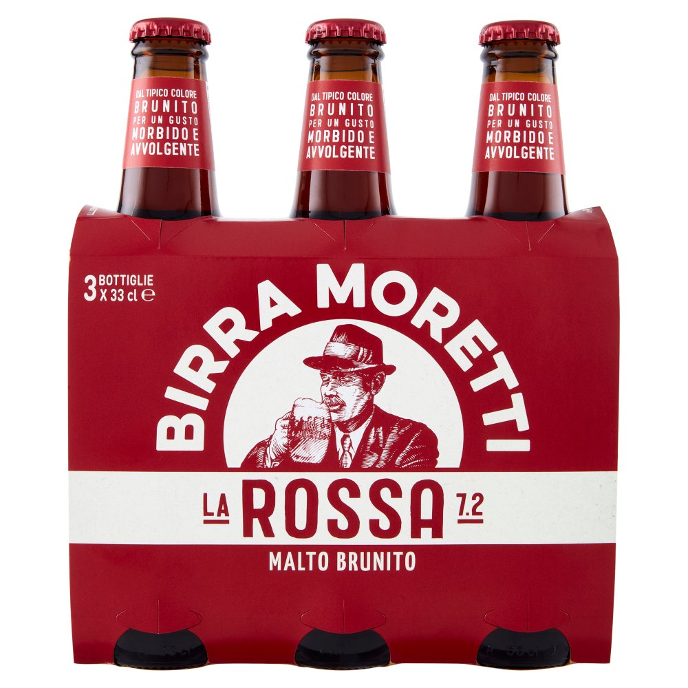MORETTI BIRRA LA ROSSA CL.33X3 Vol.7,2°