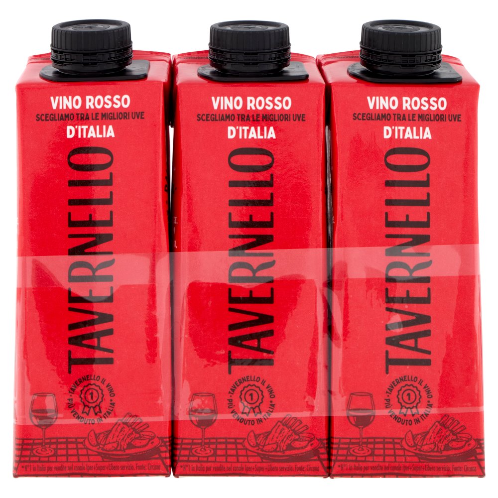 Tavernello Rosso D'Italia Brick Cl.25X3 Vol.11,5°