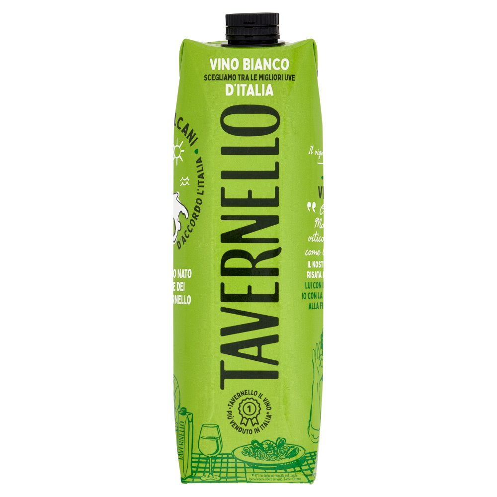 Tavernello Bianco D'Italia Brick Lt.1 Vol.10,5°