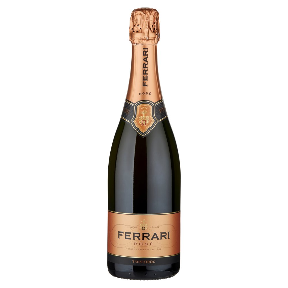 Ferrari Spumante Trento Doc Brut Rose' Cl.75 Vol.12,5°