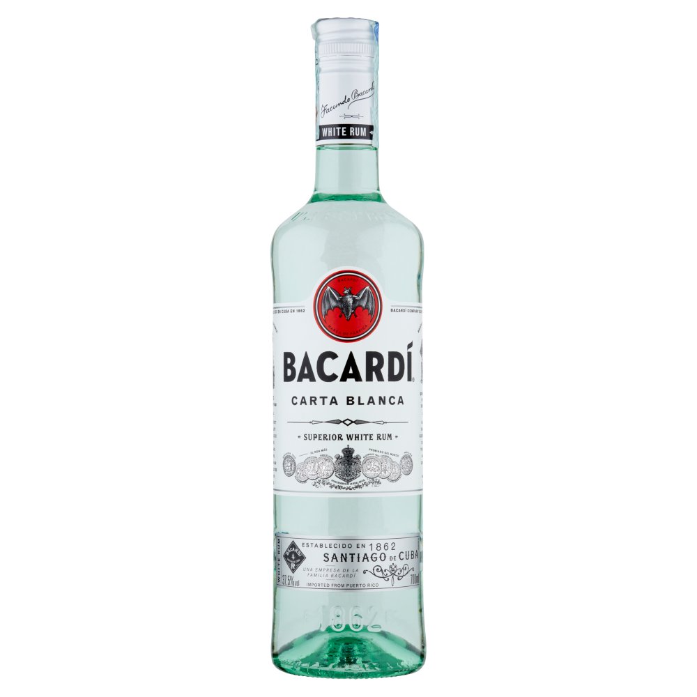 Bacardi Rum Carta Blanca Cl.70 Vol.37.5°