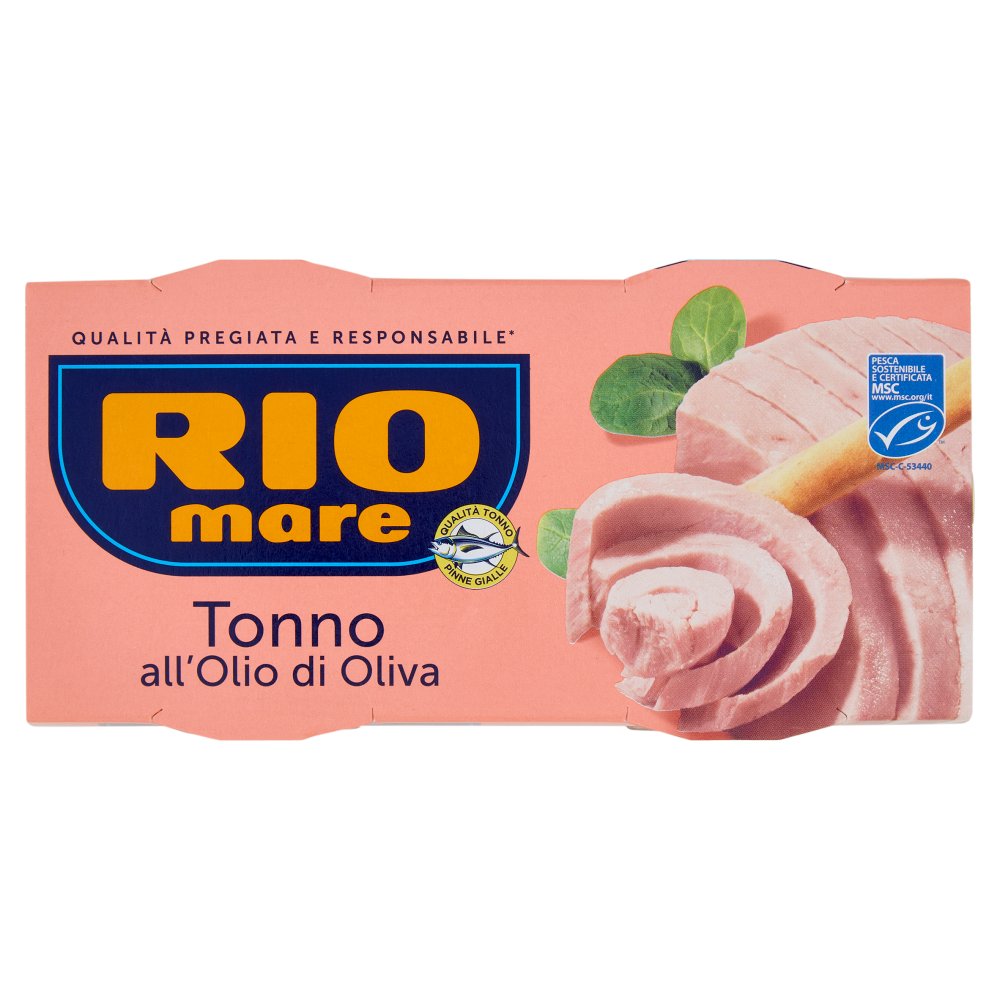 Rio Mare Tonno all'Olio di Oliva Pz.2 X Gr.160