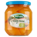 Valfrutta Pesche Italiane Sciroppate in Vetro Gr.580