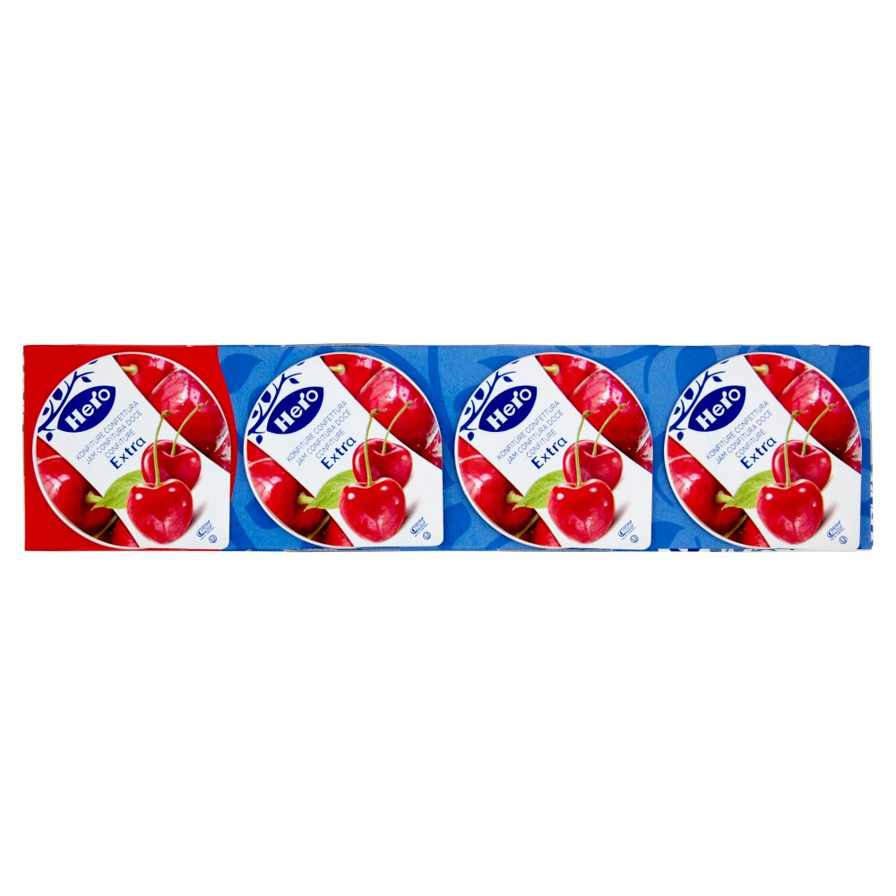 Hero Confezione Poker Ciliegio Rosso Gr.25 Pz.4