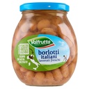 Valfrutta Fagioli Borlotti Italiani in Vetro Gr.360