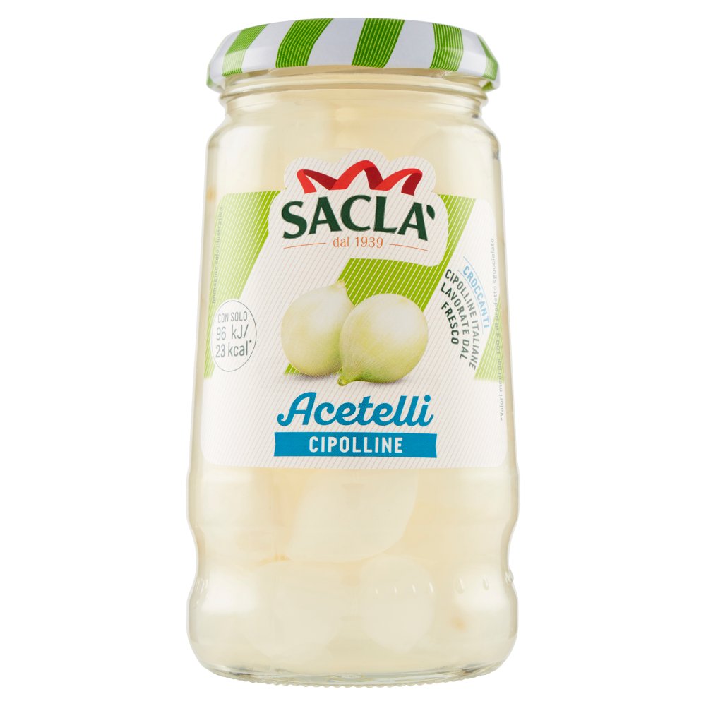 Sacla' Acetelli Cipolline Perline Gr.300