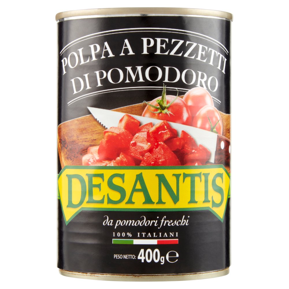 DESANTIS POLPA DI POMODORO A PEZZI GR.40