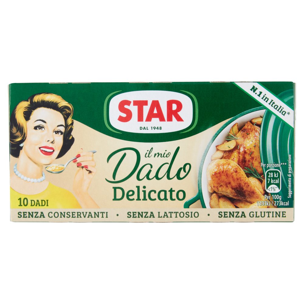 STAR DADO DELICATO X10