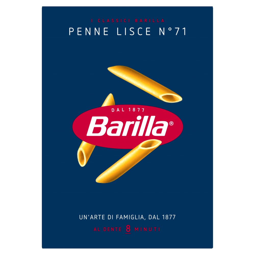 Barilla Penne Lisce N°71 Gr.500