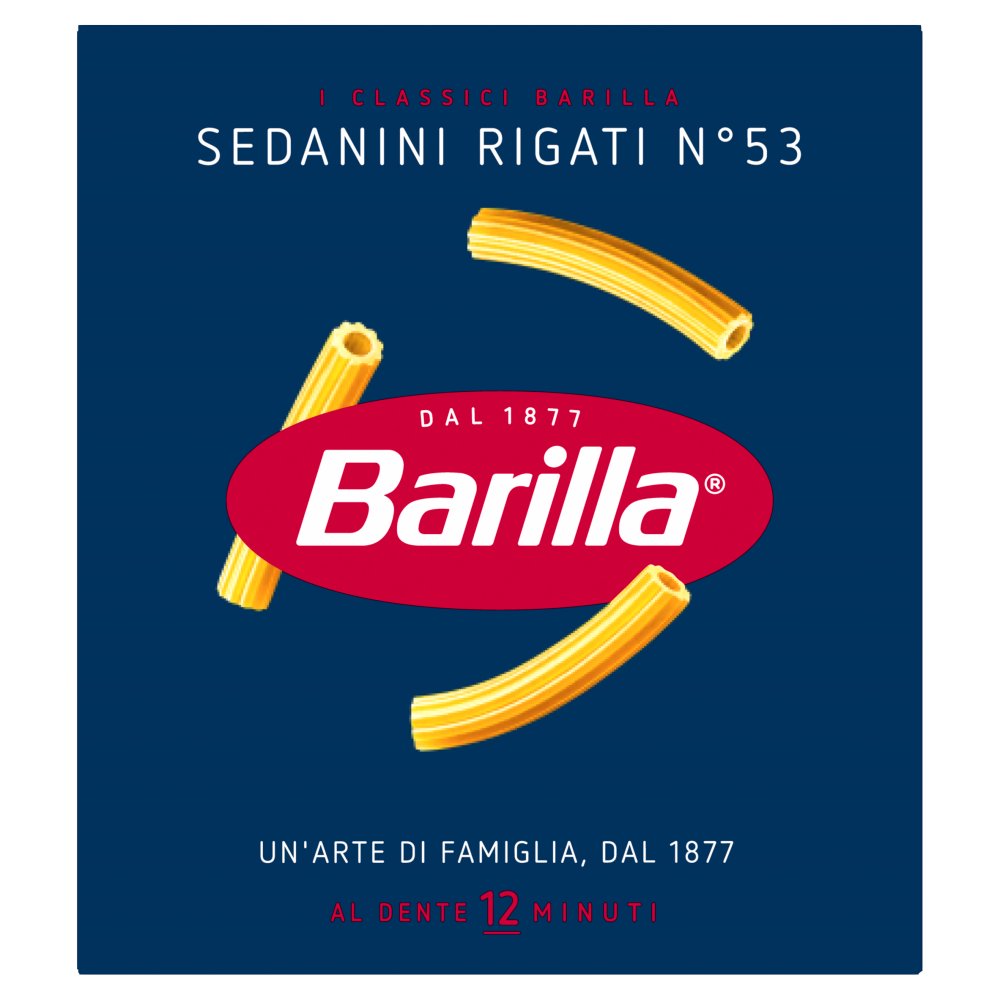Barilla Sedanini Rigati N°53 Gr.500