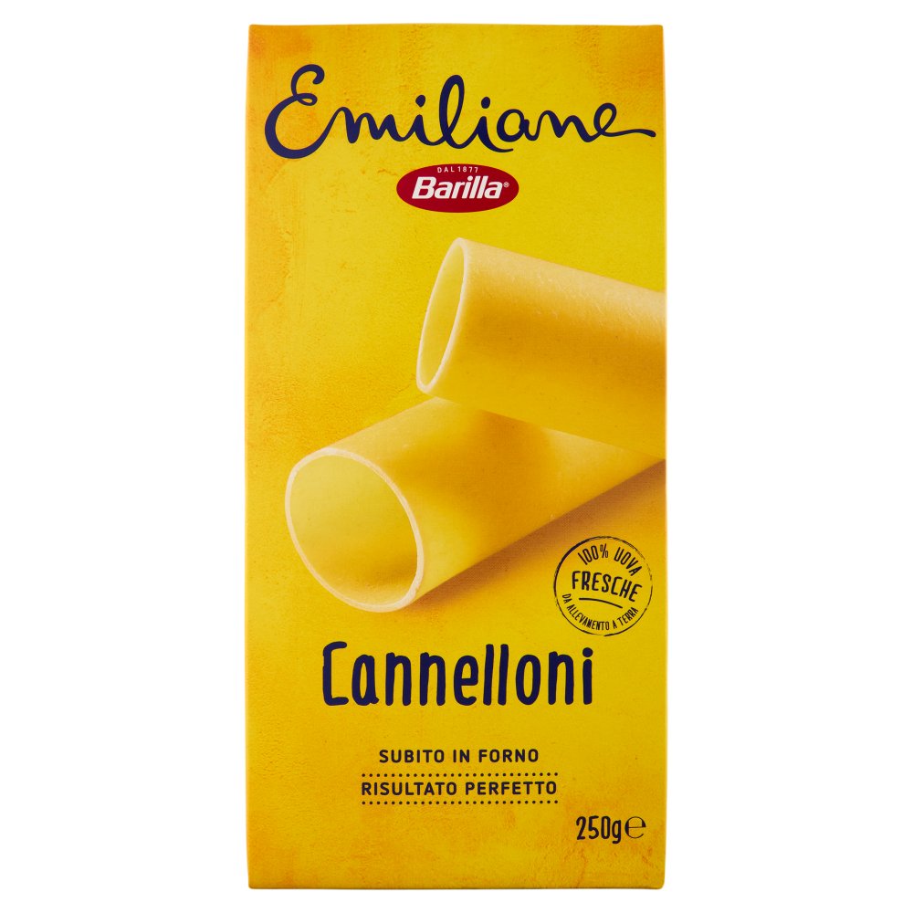Barilla Emiliane Cannelloni all'Uovo Gr.250