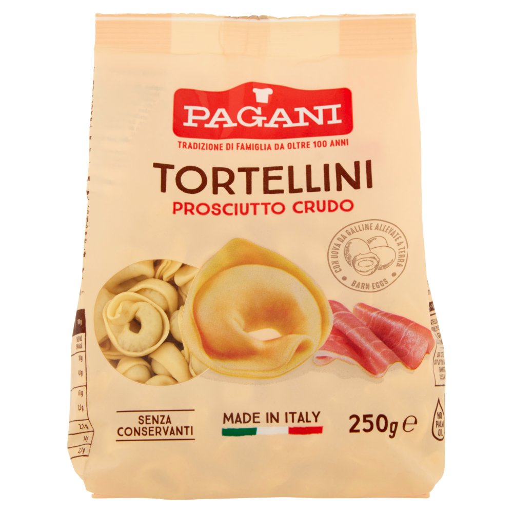 Pagani Tortellini Secchi Prosciutto Crudo Gr.250