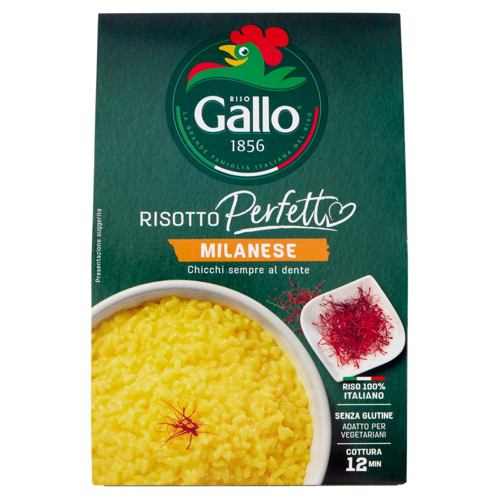 Riso Gallo Risotto Perfetto alla Milanese Gr.175